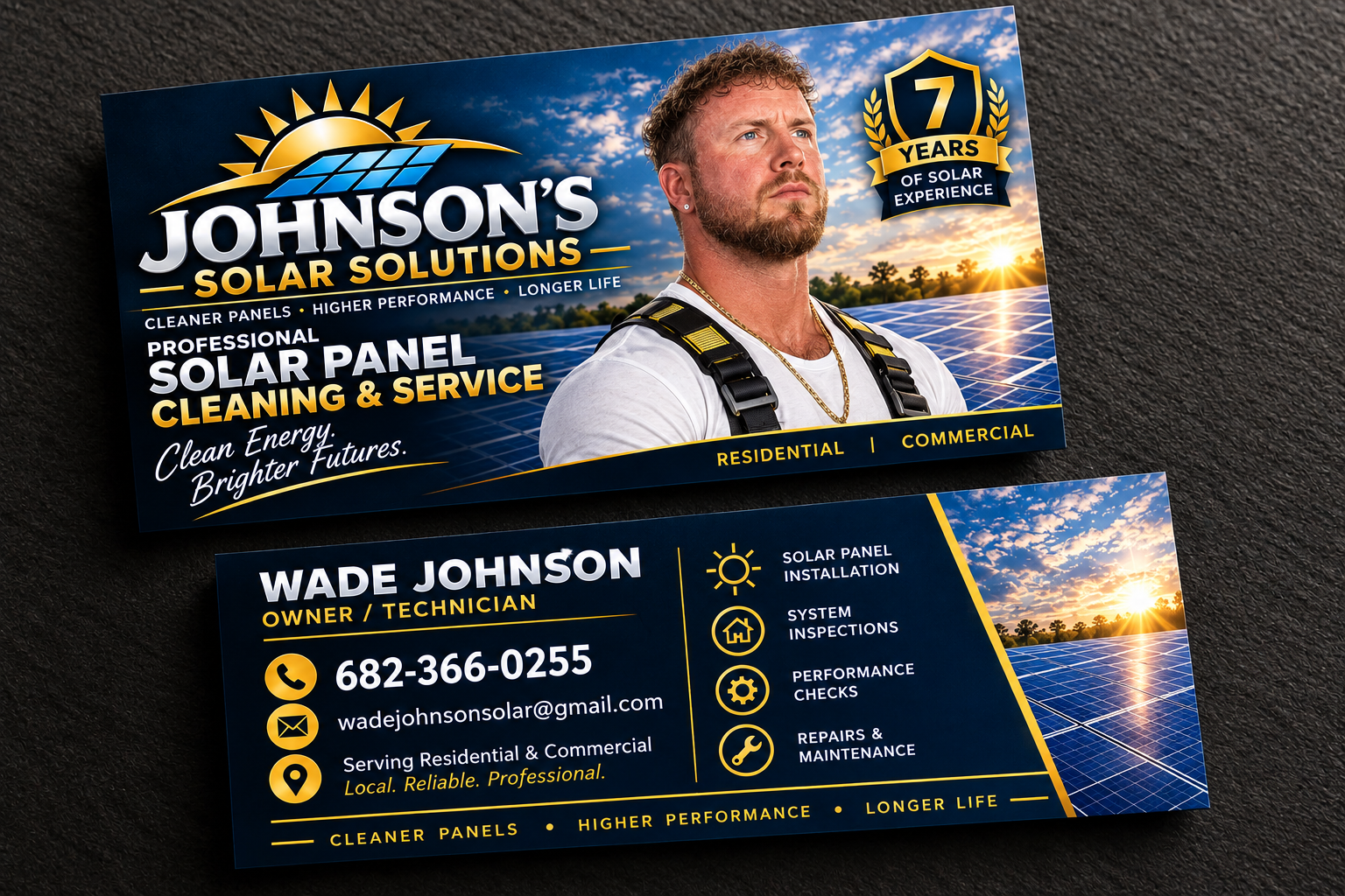 Johnson's Solar Solutions branded solar service image
